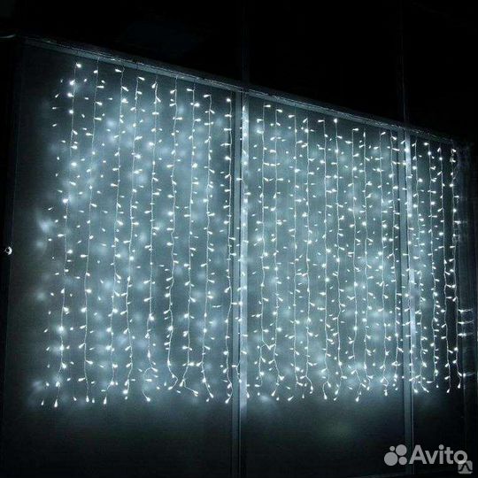 Гирлянда занавески