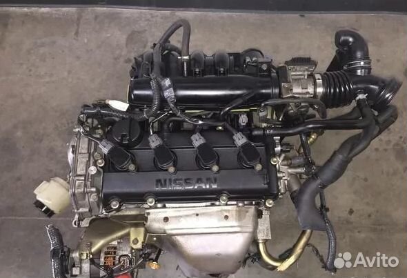 Двигатель контрактный QR20DE 2.0 Nissan