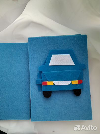 Книга из фетра