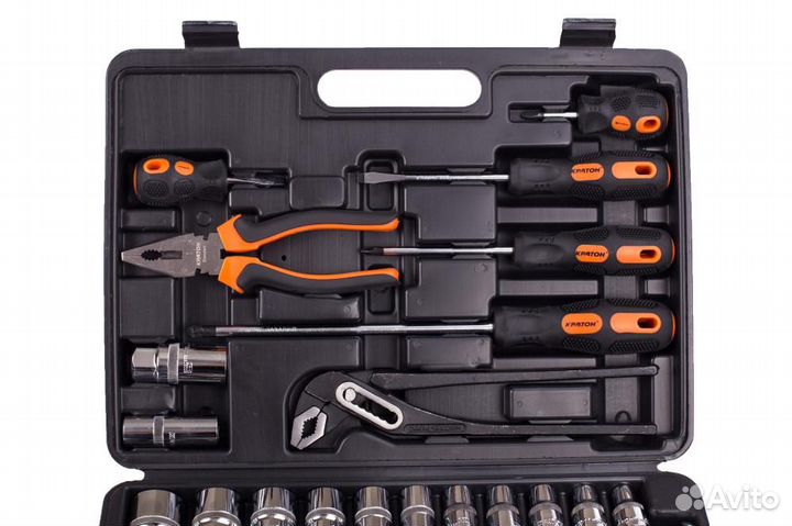 Набор инструмента Кратон TS-09 (58 предметов)