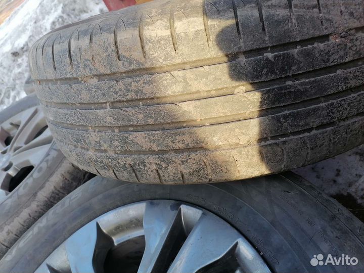 Колеса r17 santafe заводские