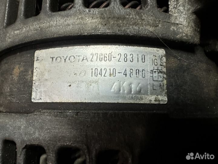 Генератор Toyota 2AZ-FE