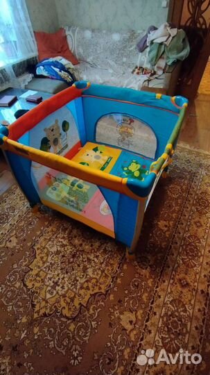 Большой детский манеж бу