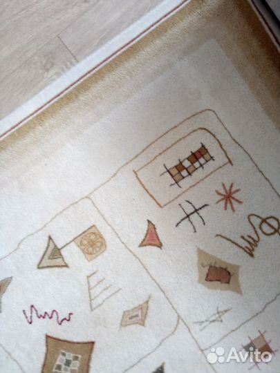 Ковер,шерстяной бу 2,5*3,5, состояние хорошее