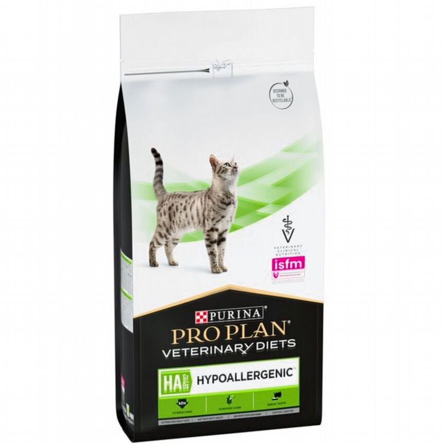 Корм для кошек Pro Plan Hypoallergenic 1,3 кг