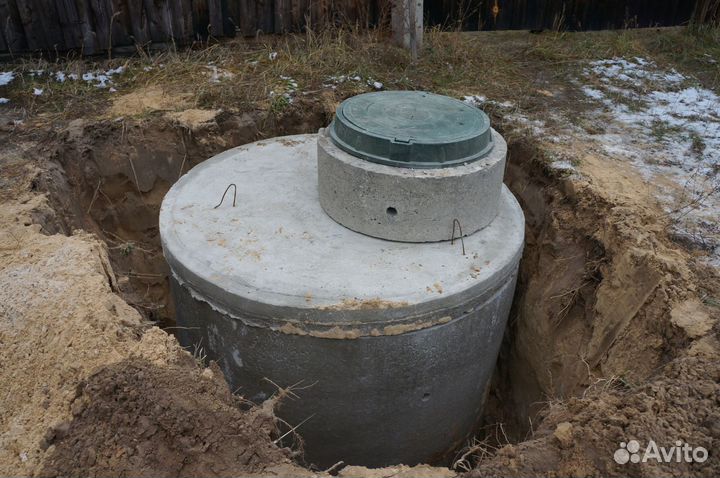 Септик из бетонных колец: надежно и долговечно