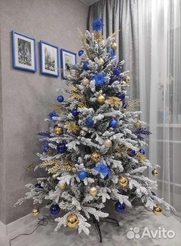 Елка искусственная заснеженная