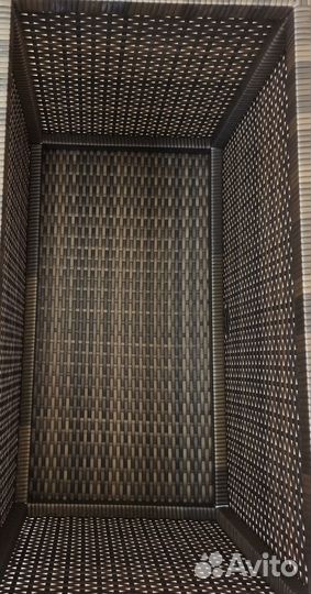 Плетеный сундук-банкетка для балкона RestPoint