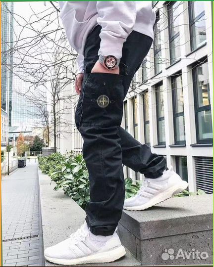 Широкие карго штаны Stone Island (Номер артикула: 78500)