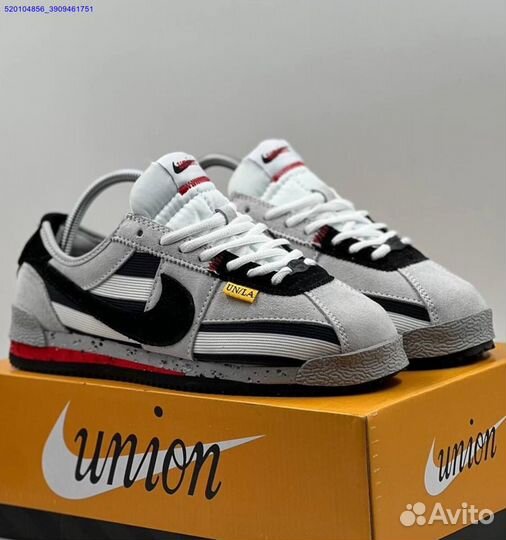 Кроссовки Nike Cortez Union Grey (Арт.80635)