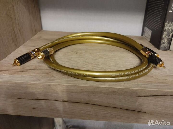 Топовый Hi-Fi межблочный кабель Cardas Hexlink