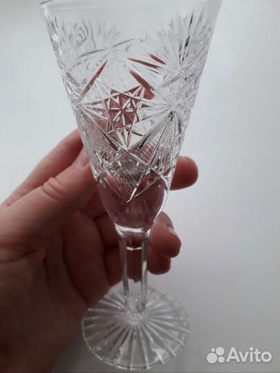 Фужеры хрустальные СССР