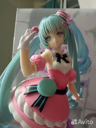 Фигурка hatsune miku macaron мику хацунэ хатсуне