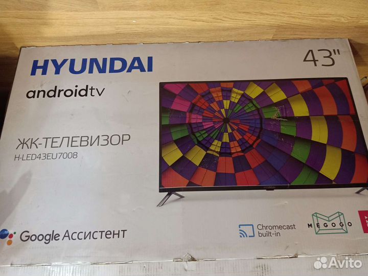Телевизор со smart тв,43