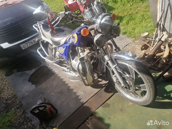 Мопед с документами на учёте не стоит