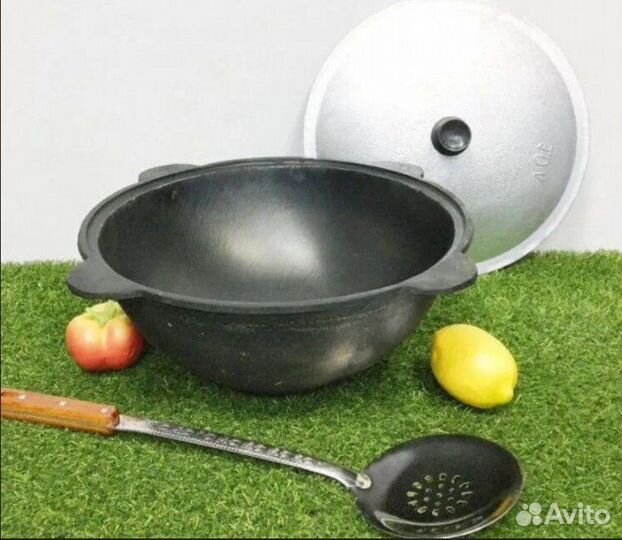 Казан чугунный