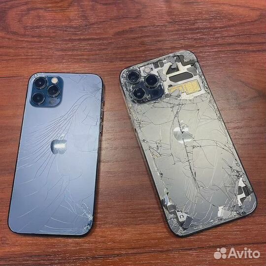 Ремонт и замена аккумулятора крышки дисплей iPhone