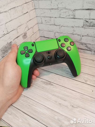 Джойстики PS4 dualshock в стилистике PS5 dualsense
