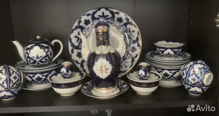 Узбекский чайный сервиз