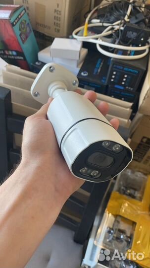 Камера 2mp AHD наблюдения металлическая уличная