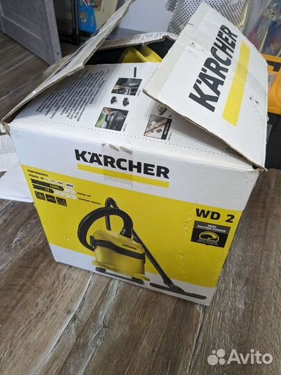 Пылесос Karcher wd 2