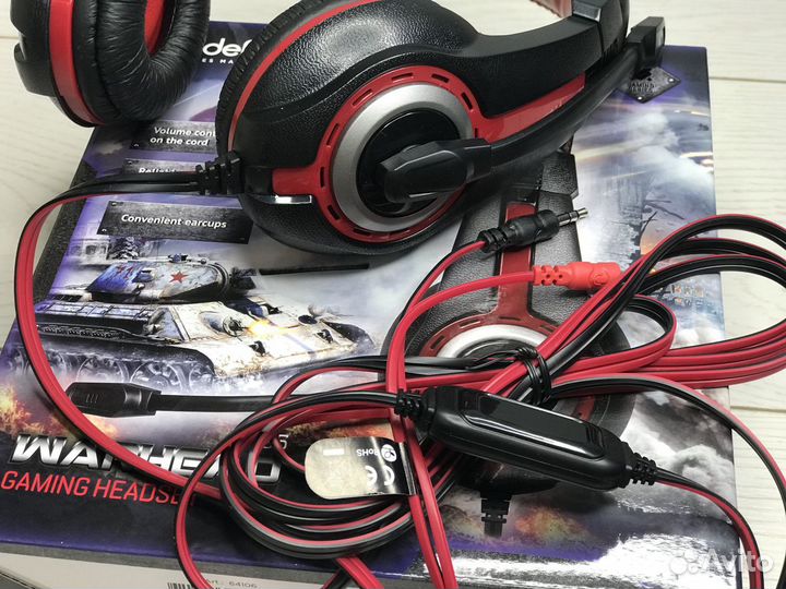 Игровые наушники Defender Warhead G-185