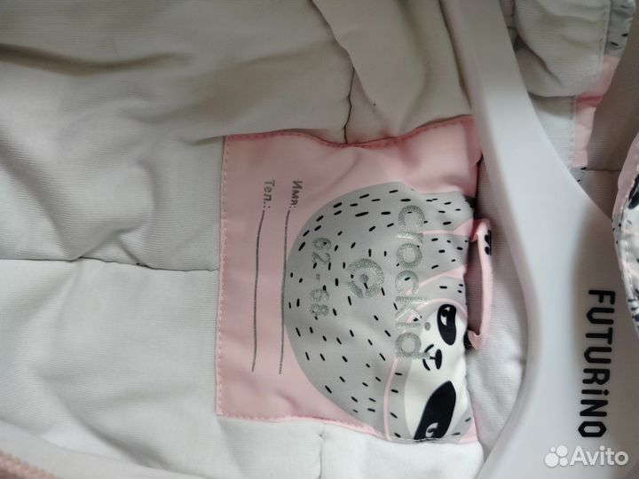 Зимний комбинезон для девочки 62 68