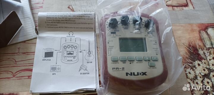 Портативный процессор для гитары