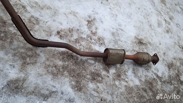 Глушитель выхлопная hyundai solaris kia rio 3