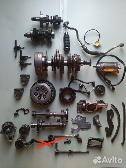 Yamaha xtz 750 Super Tenere двигатель на запчасти