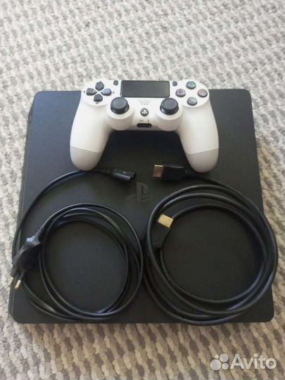 Ps4 slim 1tb 100 игр в библиотеке