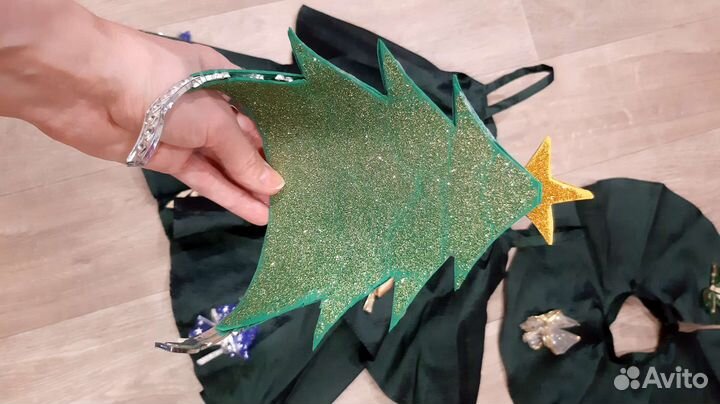 Новогодний костюм елочка 104