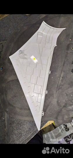 Накладка передней стойки шкода рапид