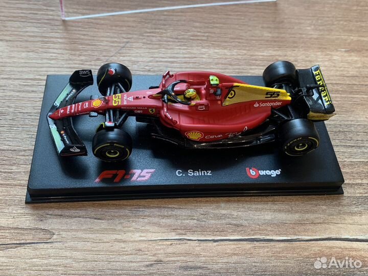 1/43 ferrari f1-75 2022г bburago