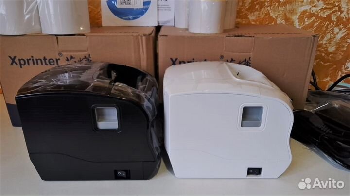 Термопринтер новый Xprinter XP-365В Ozon WB