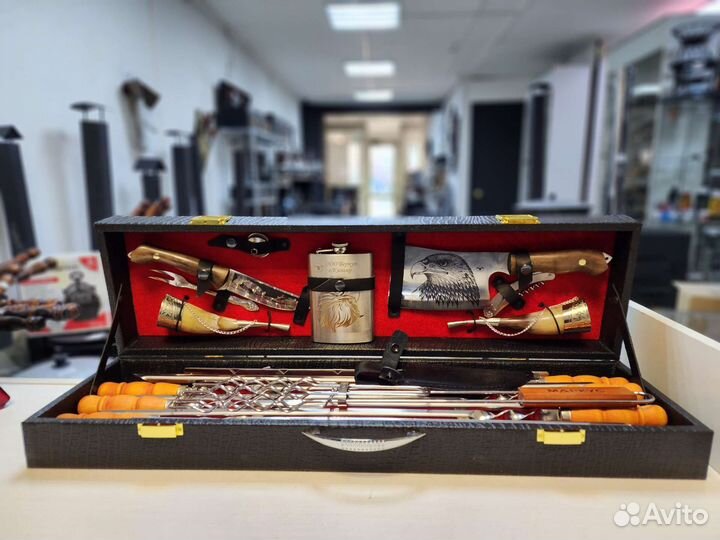 Набор шампуров Б708