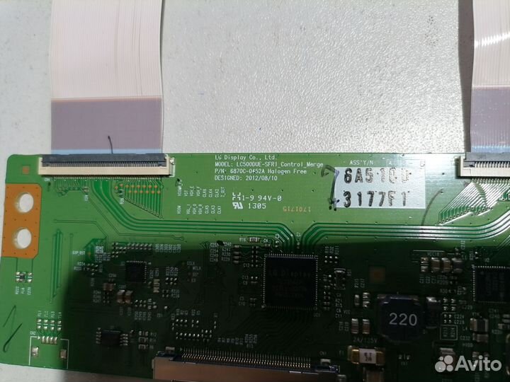 LG плата T-CON для телевизора