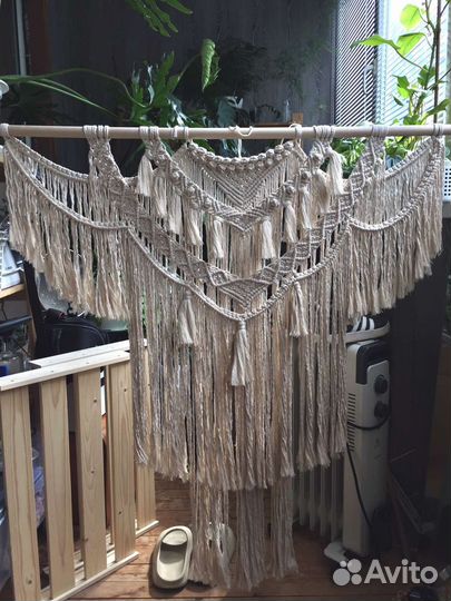 Макраме панно бохо стиль