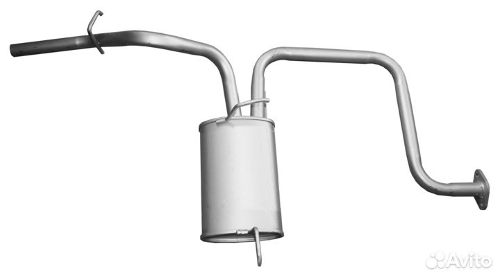 Глушитель Дэу Матиз Основной Новый