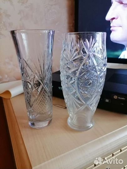 Хрустальная ваза