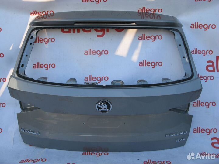 Skoda Kodiaq крышка багажника задняя дверь