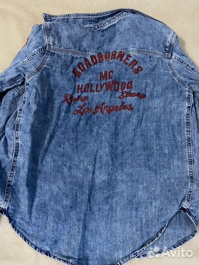 Джинсовая рубашка
