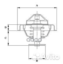 TH7152.92J термостат Opel Astra/Corsa/Meriva 1
