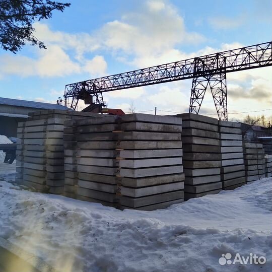 Дорожные плиты железобетонные