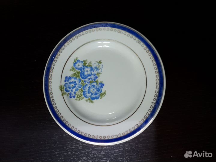 Тарелки Вербилки винтаж СССР (1946-1950)