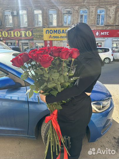 Метровые розы