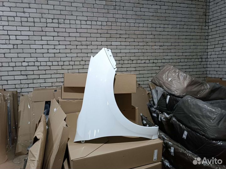 Крыло LADA granta fl правое цв. белый белое облако