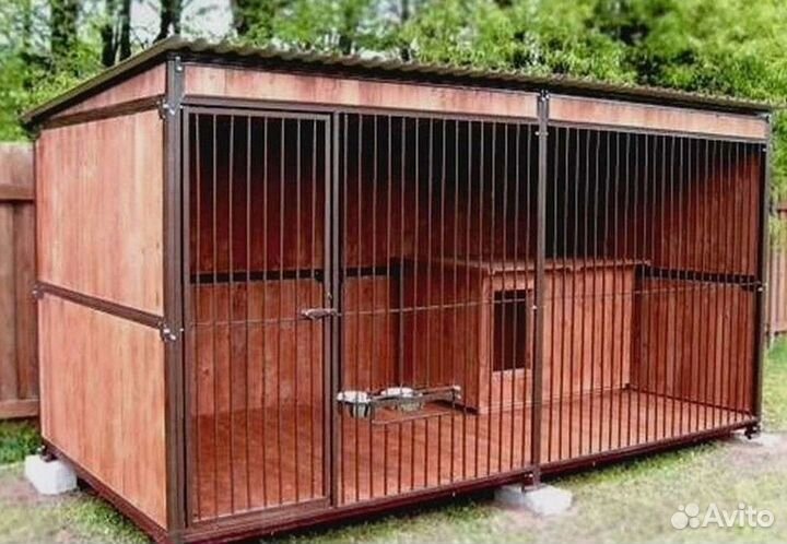 Вольер уличный для собак Ф-211