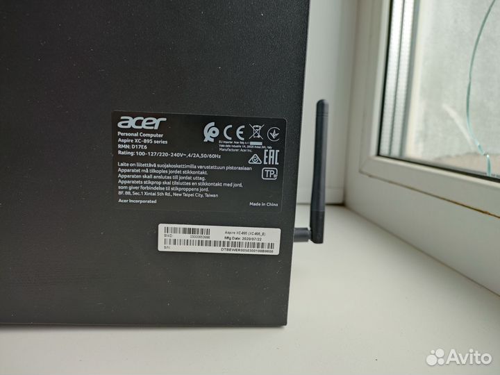 Acer Aspire XC-895 без процессора