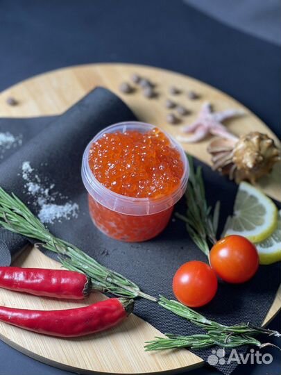 Красная икра горбуши